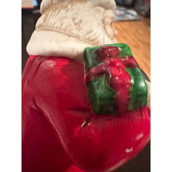 VTG 1990 Claire Burke Santa with Toy Sack Planter/Holder‎ 🎅✨ - Picture 4 of 14